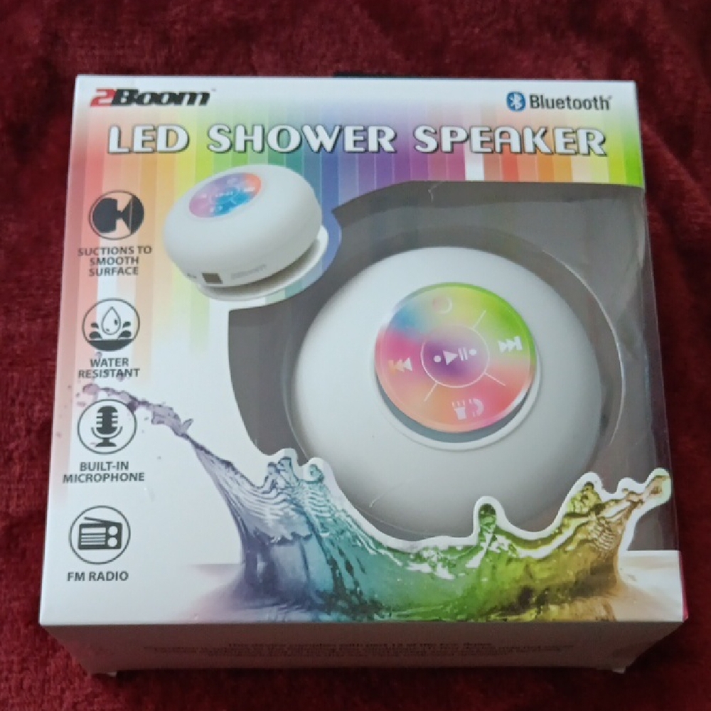 Choice Of 1 2Boom LED Shower Speaker - Picture 3 of 6